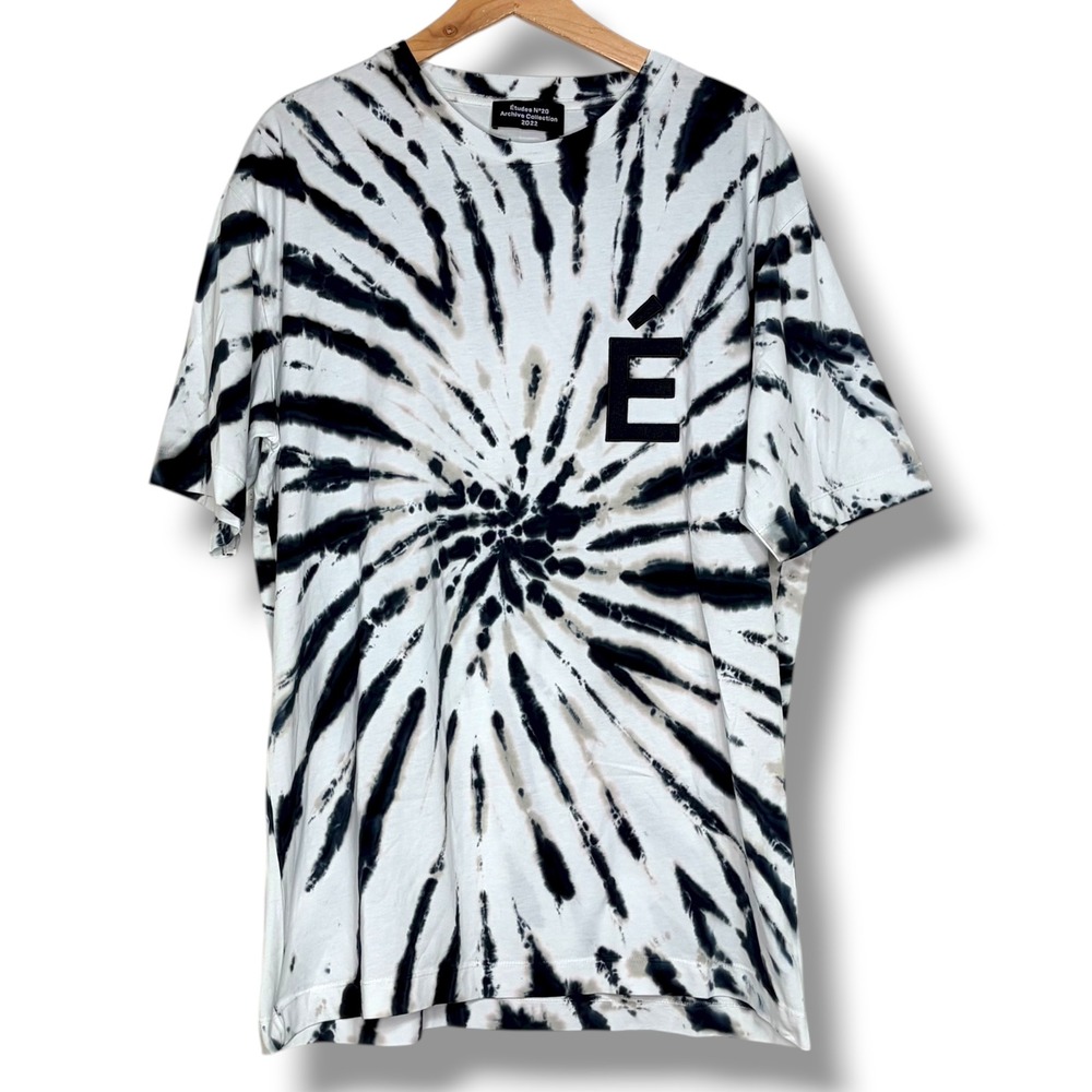 Etudes‎ Archive Collection 2022 Tie Dye T Shirt XL Organic Cotton Portugal